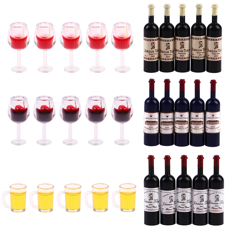 Wine Y Beer - Nowa Moda Wysoka Jakość 5 szt.