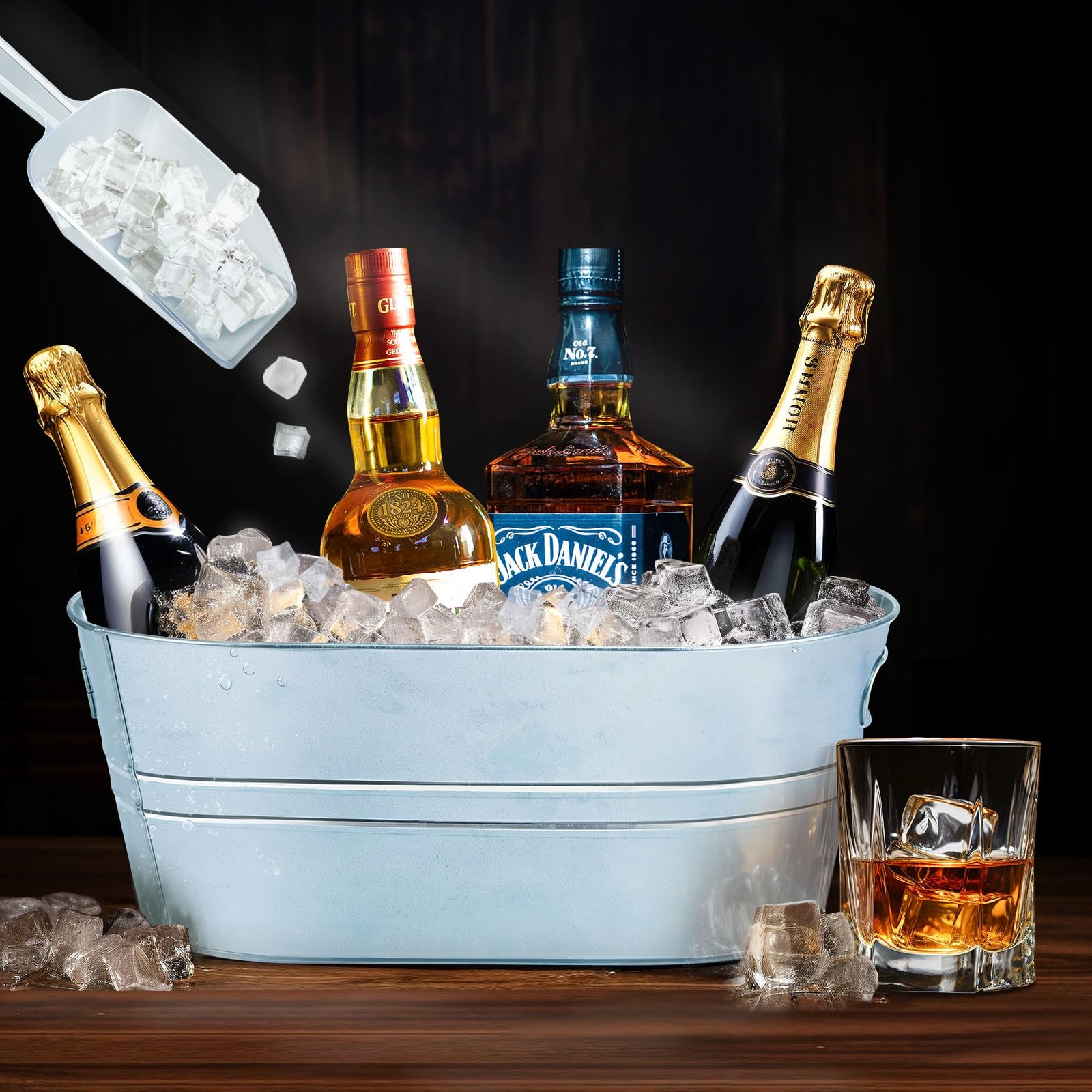 Wine With Beer Cocktail - Kuviówki na lód z metalu ocynkowanego,