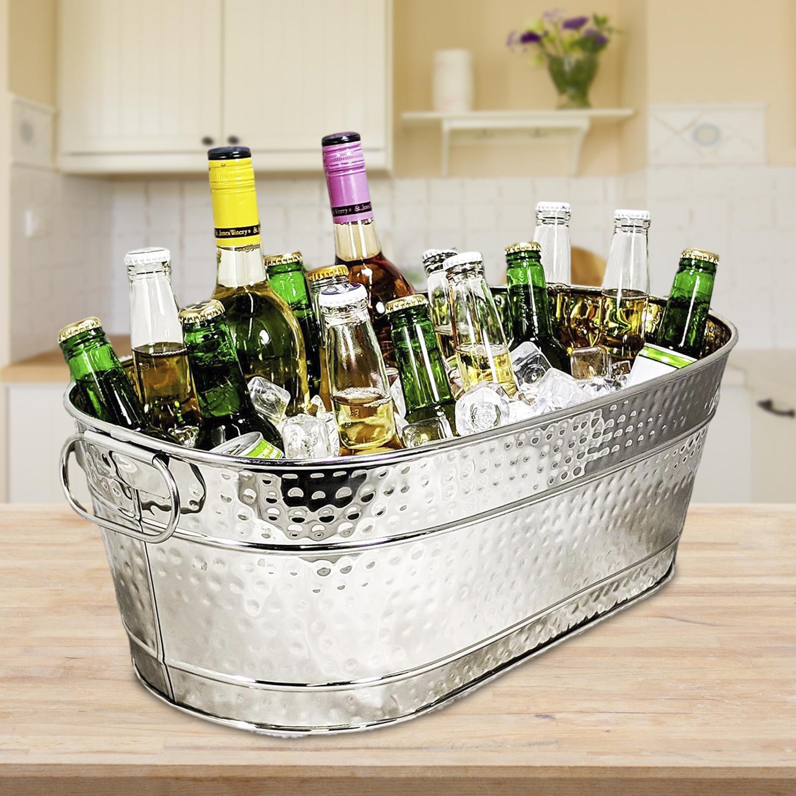 Wiadro na lód Ocynkowany pojem – Wine With Beer Cocktail recenzja i cena