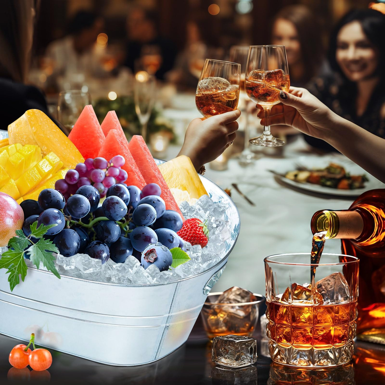 Kuviówki na lód z metalu ocynk – Wine With Beer Cocktail recenzja i cena