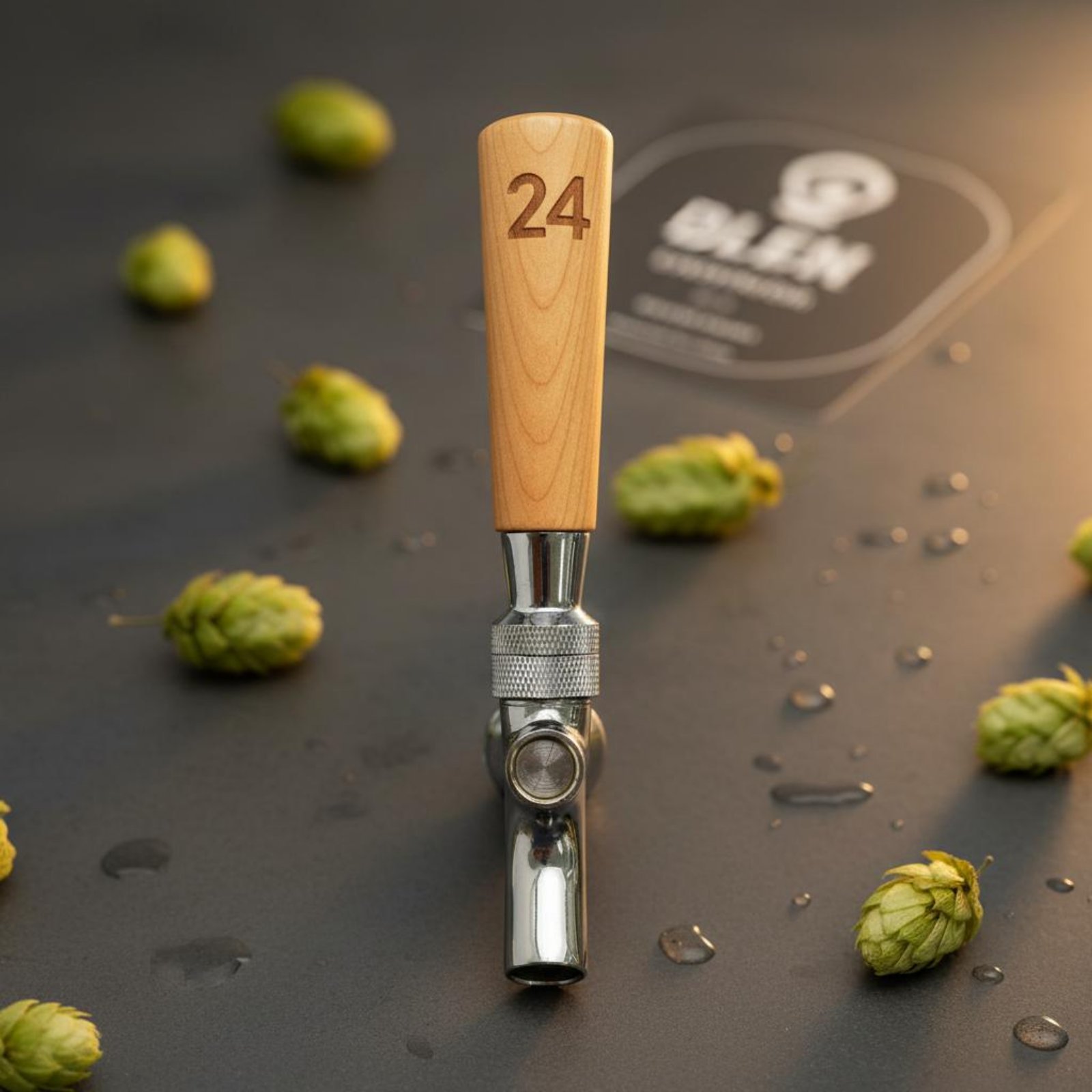 Krótki drewniany uchwyt do kra – Wine Beer And recenzja i cena