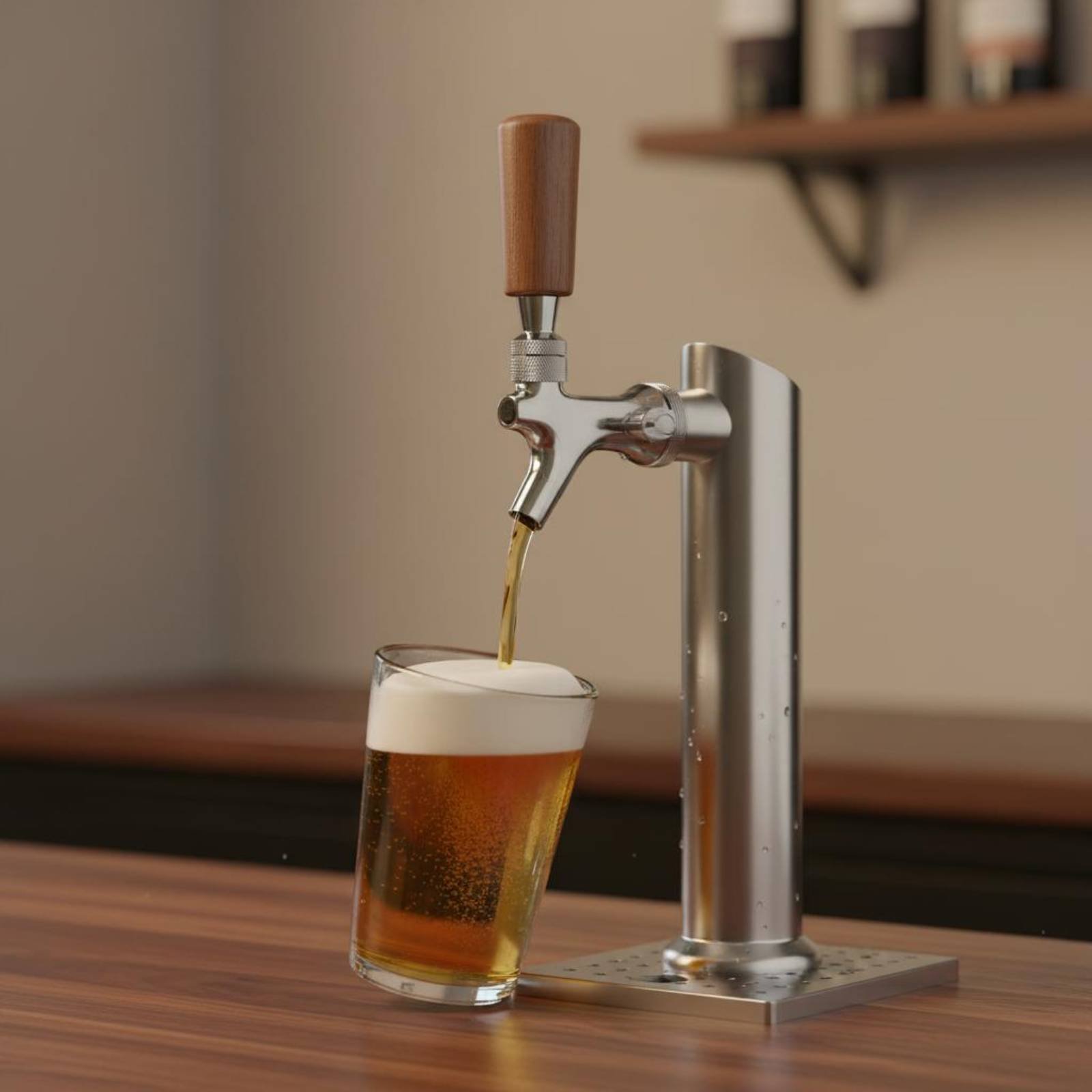 Krótki drewniany uchwyt do kra – Wine Beer And recenzja i cena
